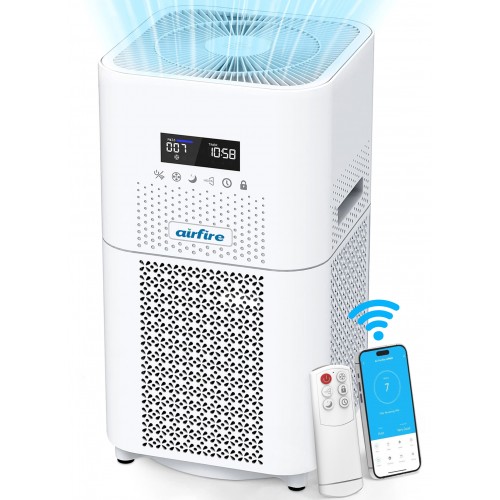 2500 sq. ft H13 HEPA WiFi Air Purifiers